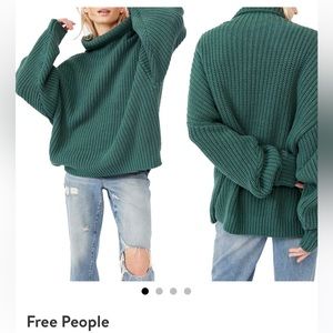 Free People Swim Too Deep Turtleneck Sweater